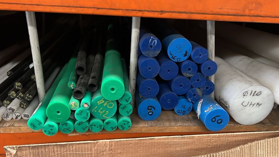 UHMWPE — green, blue, black, natural